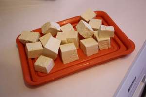 tofu cubes
