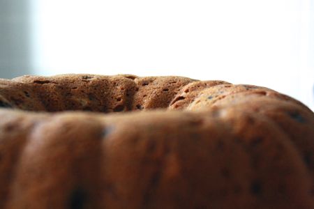 gâteau bananes et bleuets