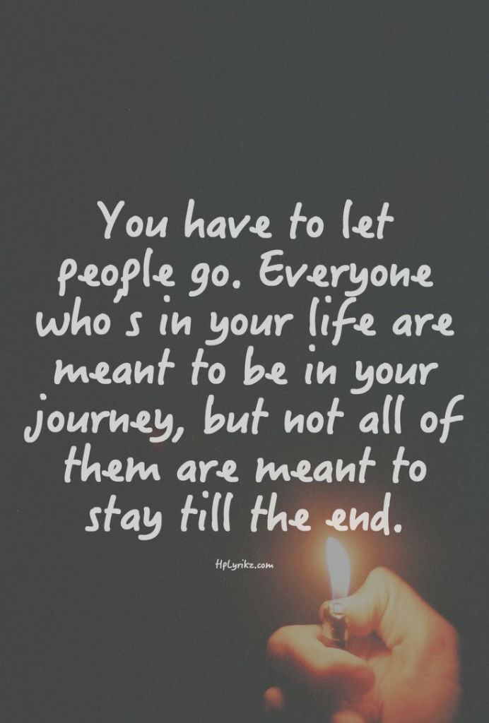 let go
