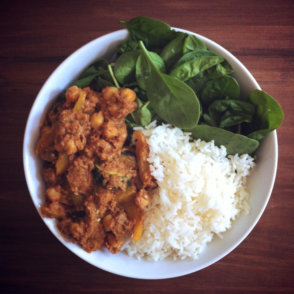 pois chiches aux arachides