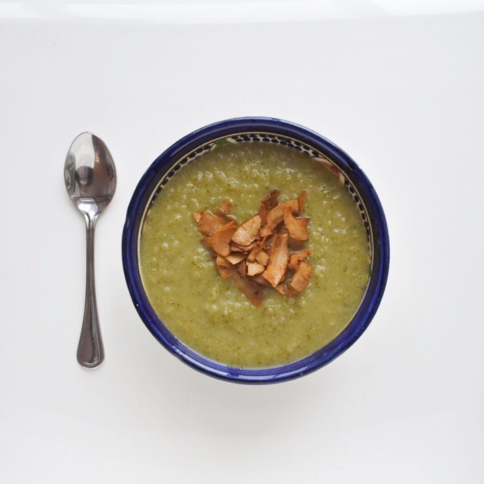 crème de brocoli et quinoa