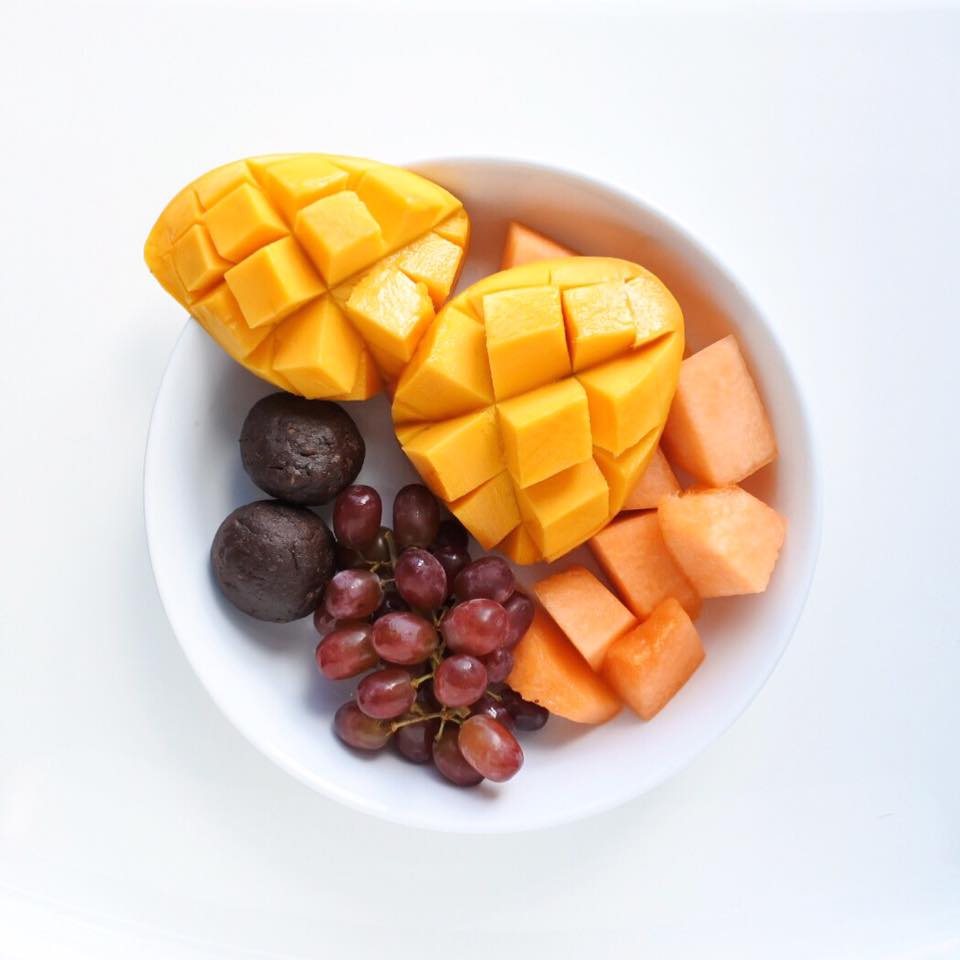 assiette fruitée