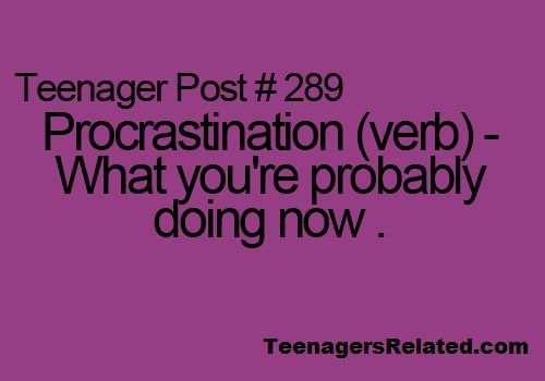procastination