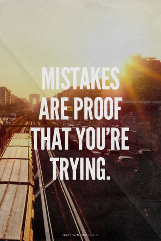 mistakes
