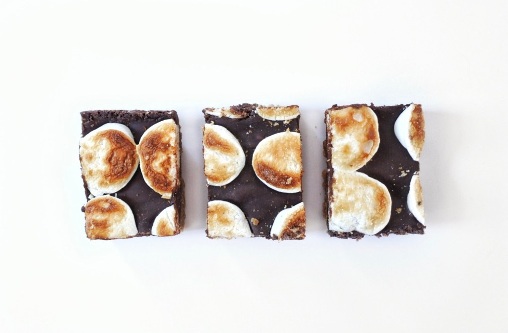 carrés smores de haut