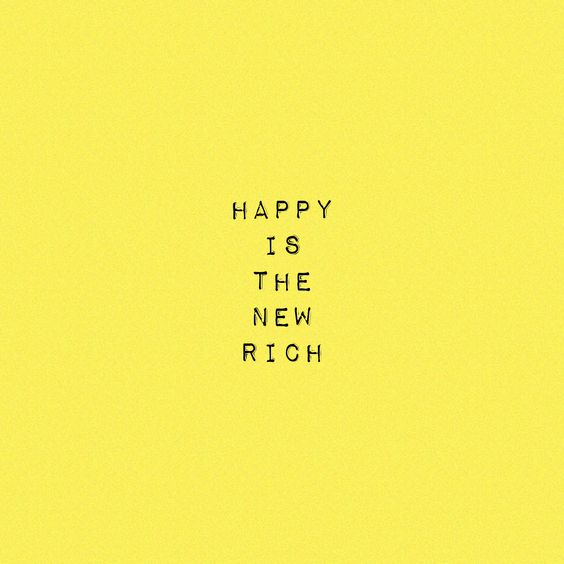 happy rich