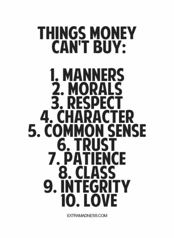 money cant buy